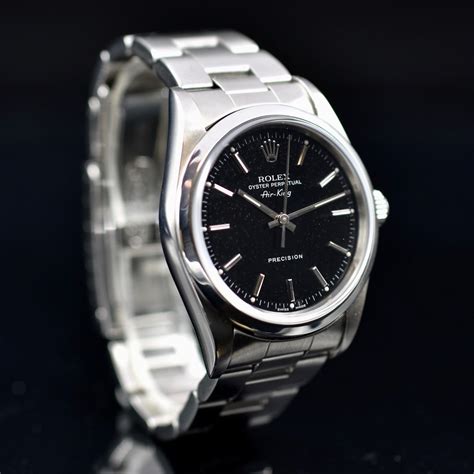 rolex air king 14000 wrist